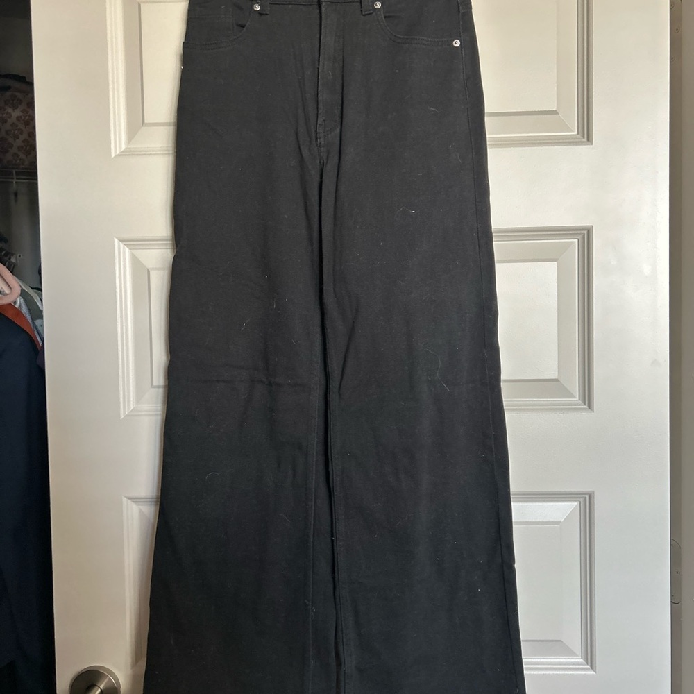H&M Black Denim Pants